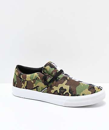 Rothco x Supra Cuba Can't See Me zapatos de skate de camuflaje