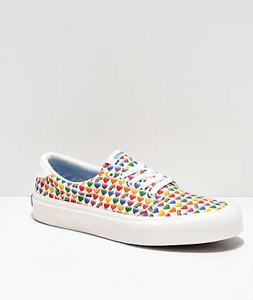 pride checkered vans