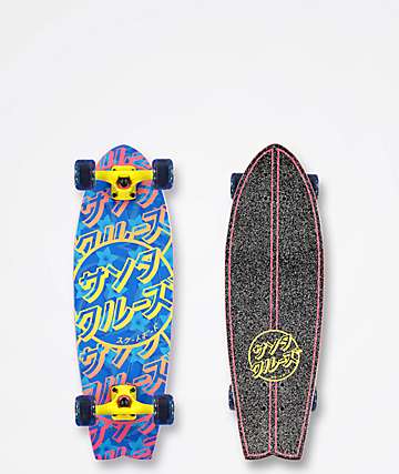 Santa Cruz Blossom Dot 27.5" Cruiser Complete Skateboard
