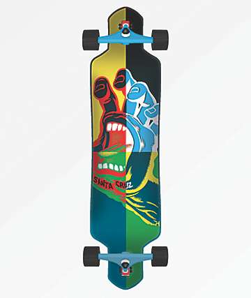 Santa Cruz Hand Blocker 41" Drop Through Longboard Complete