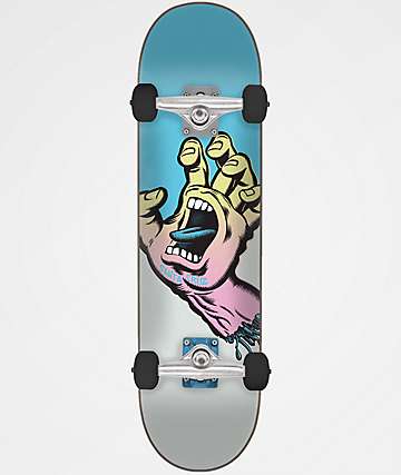 Santa Cruz Pastel Screaming Hand 8.0" Skateboard Complete