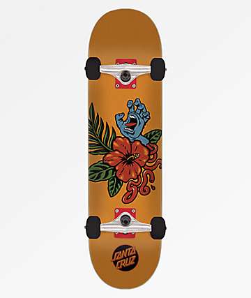 Santa Cruz Vacation Hand 7.25" Skateboard Complete