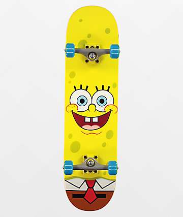 Santa Cruz x SpongeBob SquarePants Face 8.0" Skateboard Complete