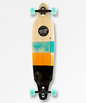 Longboards Longboard Skateboard Zumiez Sector 9 Geo Lookout 41 Drop Through Longboard Complete