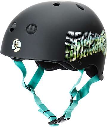 Sector 9 Jailbreak Black Skateboard Helmet