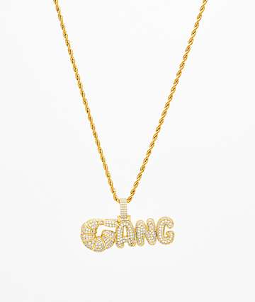 Supreme Patty x The Gold Gods Diamond Shrimp Gang Pendant Chain