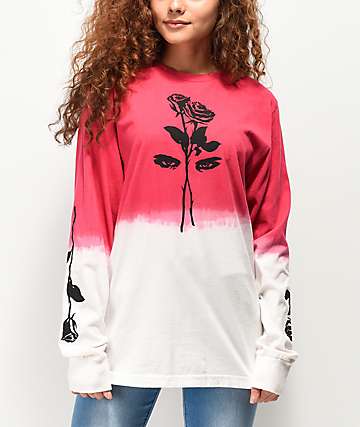 Swallows & Daggers Realize Ombre Tie Dye Long Sleeve T-Shirt
