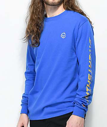 Sweatshirt By Earl Sweatshirt Premium camiseta azul de manga larga