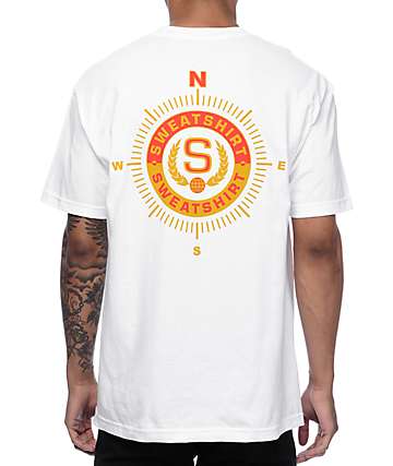 Sweatshirt by Earl Sweatshirt Navigator White T-Shirt