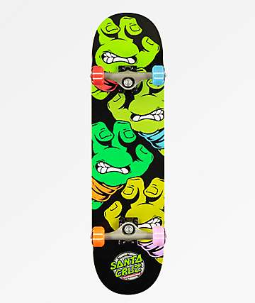 TMNT x Santa Cruz 8.0" completo de skate
