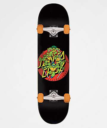TMNT x Santa Cruz Turtle Power 7.75" Skateboard Complete