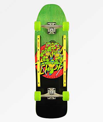 TMNT x Santa Cruz Turtle Power 9.3" Skateboard Complete