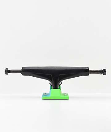 Tensor 5.25" Mag Light Black, Green & Blue Skateboard Truck