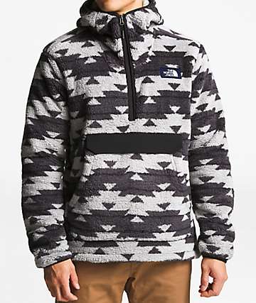 The North Face Campshire California Basket Anorak Fleece Hoodie