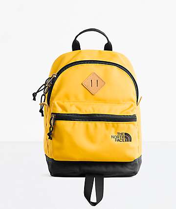 The North Face Mini Mini Berkeley Black & Yellow Mini Backpack