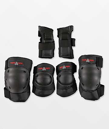 Triple 8 paquete de 3 almohadillas deportivos