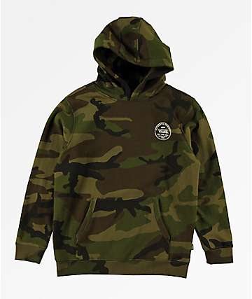 vans camo sweatshirt