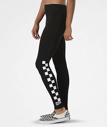 vans checkerboard leggings