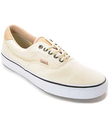 tan white vans