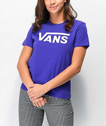 camiseta vans rosa