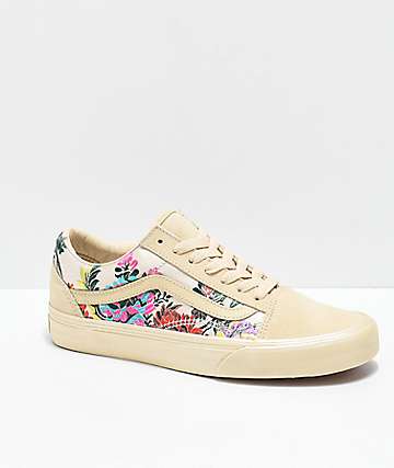 {keywor d} vans doradas mujer