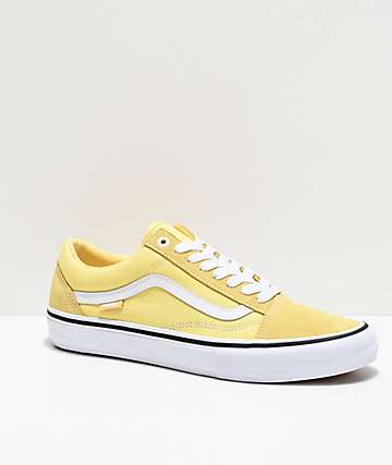 vans old skool pastel yellow