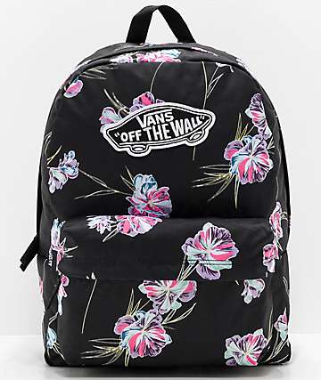 vans off the wall backpacks floral