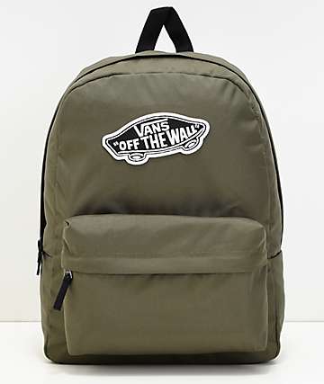 mint green vans bag