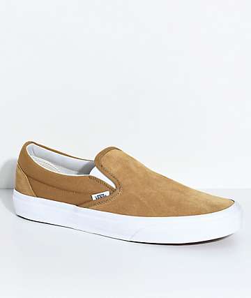 vans suede slip on beige vans suede slip on beige