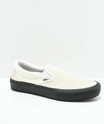 Vans Slip-On Pro Classic zapatos de skate en blanco y negro