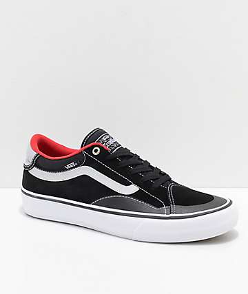 Vans TNT ADV Prototype zapatos de skate en negro, blanco y rojo
