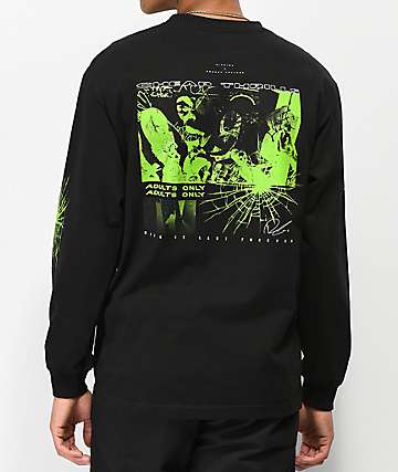 Vitriol x Robert LeBlanc Cheap Thrills Black Long Sleeve T-Shirt