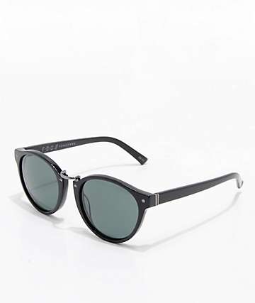 VonZipper F.C.G. Stax Vintage Black Gloss & Green Sunglasses