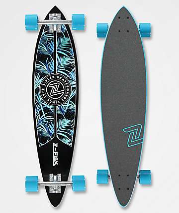 Z-Flex Night Jungle 38" Pintail longboard completo