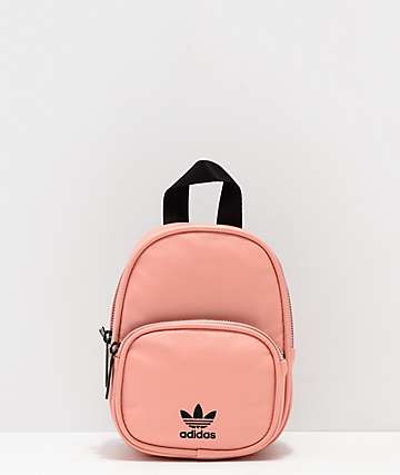 adidas faux leather mini backpack