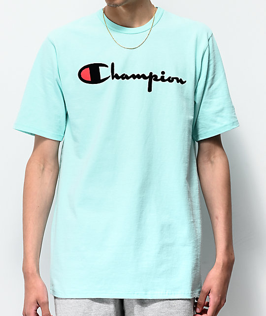 champion turquoise sweatshirt