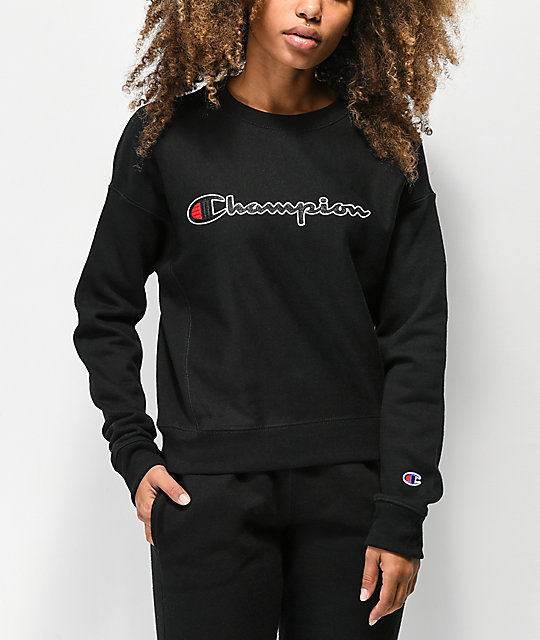 reverse weave champion crewneck