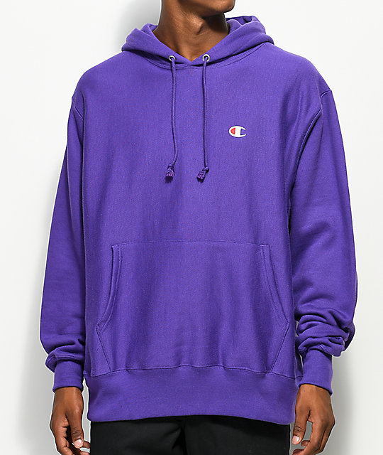 light purple hoodie champion