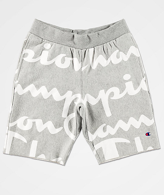 champion script shorts