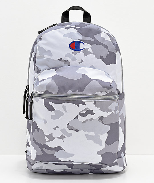 champion gray backpack