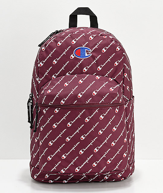 champion logo backpack