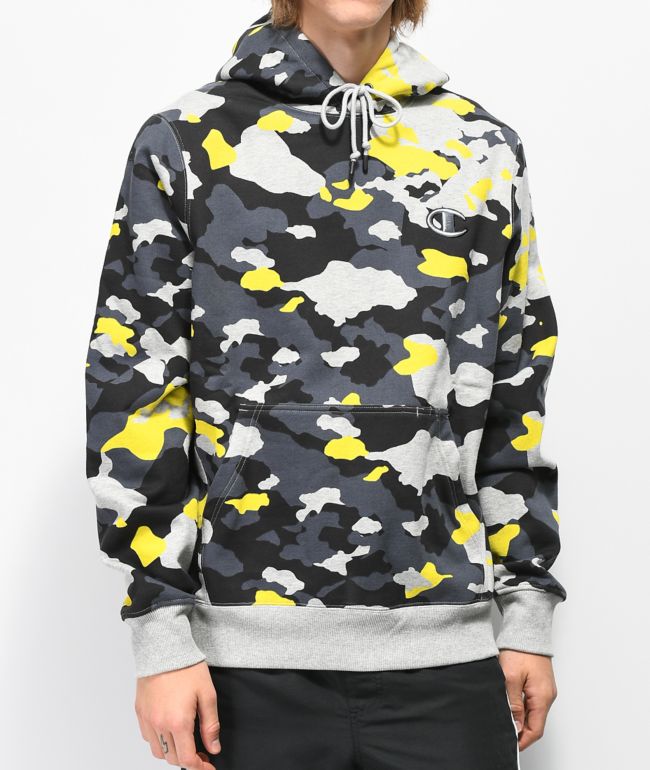 camouflage champion hoodie