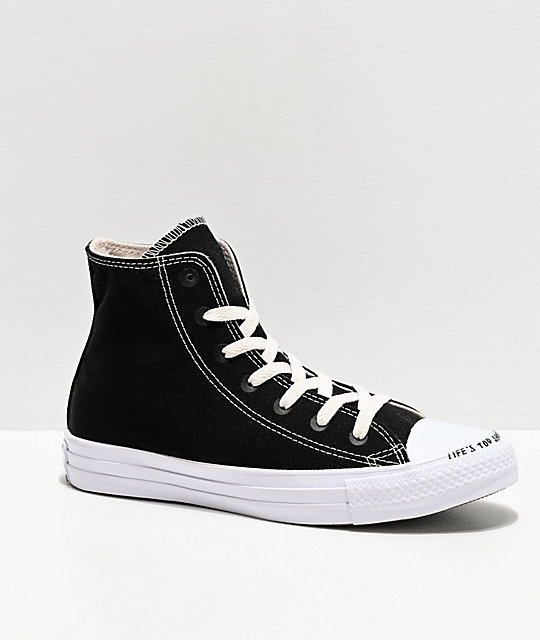 Hi Skate De Converse Y Renew Negros Blancos Zapatos Ctas hCBQdxtrs