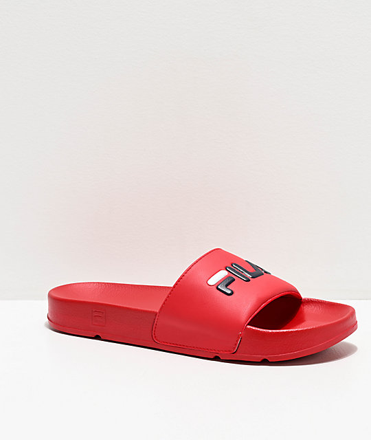 fila slip on sandals