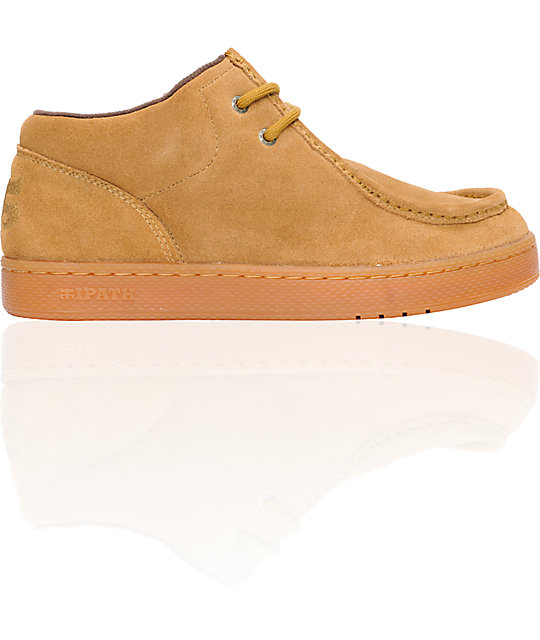 Ipath Cats Tan Suede Shoes Zumiez