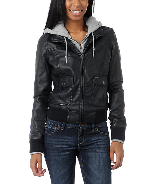 Obey Jealous Lover Black Grey Er Jacket