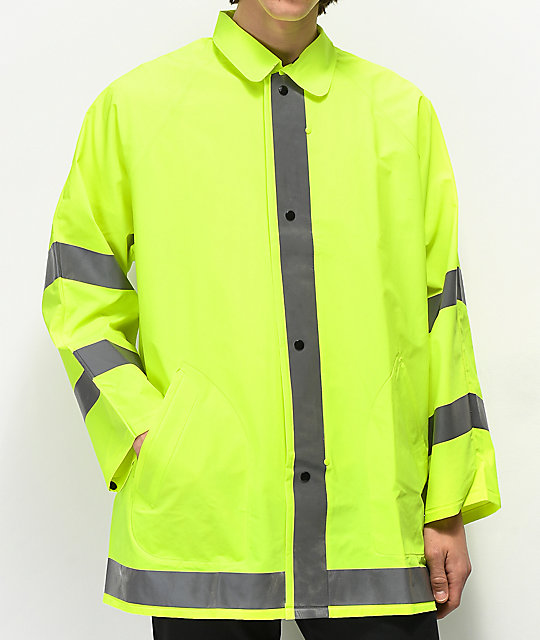 Rothco Safety Green Reflective Jacket | Zumiez