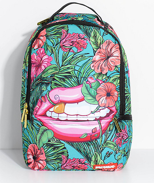 Sprayground Jungle Lips Backpack | Zumiez