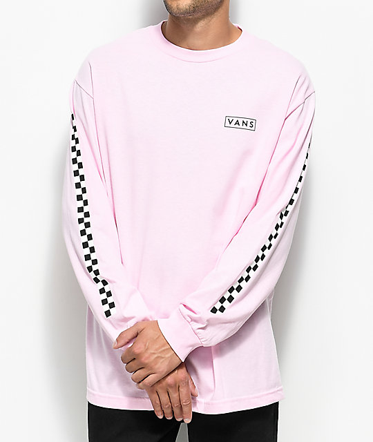 vans pink sweatshirt