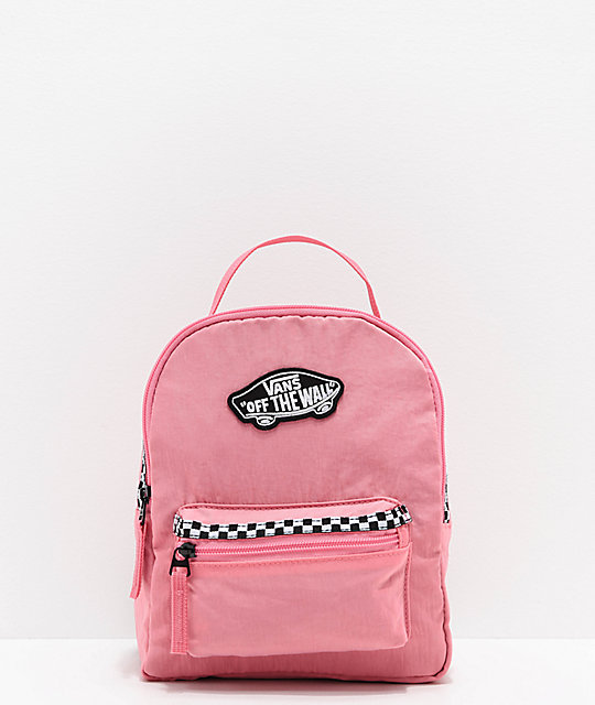 Vans Expedition 2 Pink & Microcheckerboard Mini Backpack | Zumiez